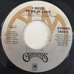 I Need to Be in Love