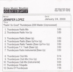 Feelin’ So Good (Thunderpuss 2000 Master)