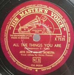 All the Things You Are / Deep Purple