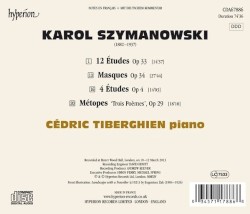 Masques / Métopes / Études, op. 4 / Études, op. 33