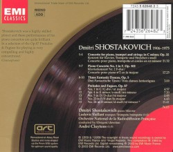 Piano Concertos nos. 1 & 2 / 3 Fantastic Dances / 5 Preludes & Fugues From op. 87