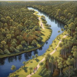 New Cotee River Hike Path