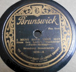 Hop Off / I Must Have That Man!