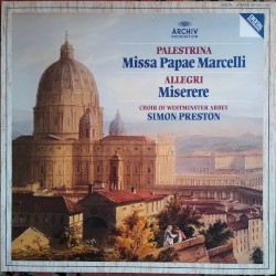 Missa Papae Marcelli / Miserere