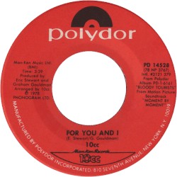 For You and I