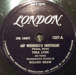 Auf Wiederseh'n Sweetheart / The Parting Song