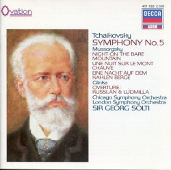 Tchaikovsky / Mussorgsky / Glinka : Symphony No.5 / Night On The Bare Mountain / Overture: Russlan & Ludmilla