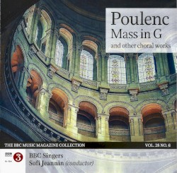 BBC Music, Volume 28, Number 6: Poulenc: Mass in G and other Choral Works
