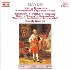 String Quartets: “Emperor” / “Fifths” / “Sunrise”