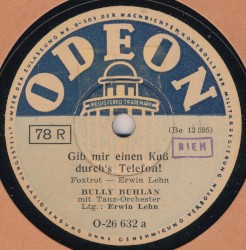 Gib mir einen Kuß durch's Telefon ! / Sieben auf einen Streich