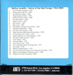 Some Of Her Best Songs: 1962-2003