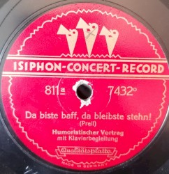 Da biste baff, da bleibste stehn! / April-Geburt