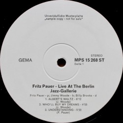 Live at the Berlin "Jazz Galerie"