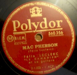 Mac Pherson / La Complainte du pêcheur