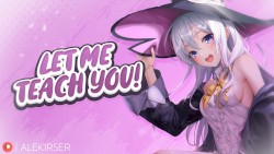 A Cozy Magic Lesson With Your Cute Upperclassman!