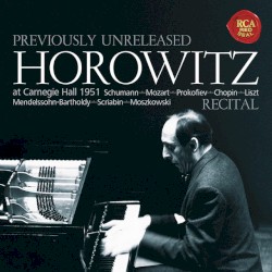Recital at Carnegie Hall 1951