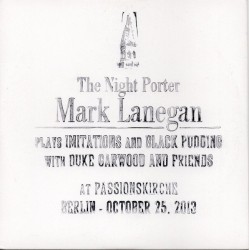 The Night Porter: Plays Imitations and Black Pudding