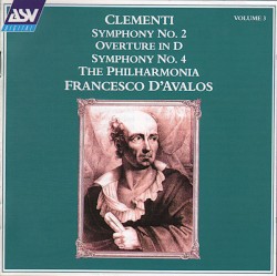 Symphony No. 2 / Overture In D / Symphony No. 4 (Volume 3)