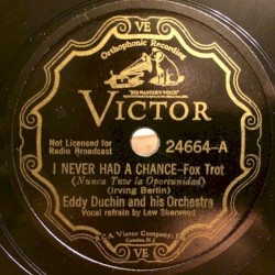 I Never Had a Chance / Dust on the Moon