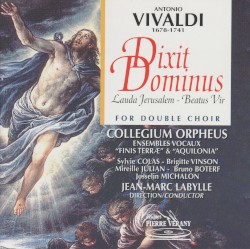 Dixit Dominus - Lauda Jerusalem - Beatus Vir for Double Choir
