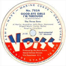 Good‐Bye Girls I’m Through / I’ll Forget You / Mother Machree