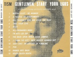 Gentlemen, Start Your Egos