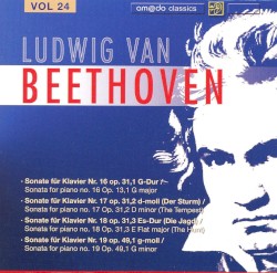 Ludwig van Beethoven Complete Works, Volume 24