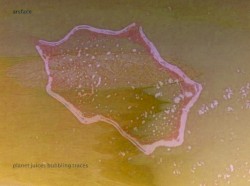 planet juices bubbling traces