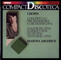 Piano Concerto No. 1 / 2 Mazurkas / Scherzo / Valse / 2 Etudes / Nocturne