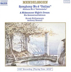 Symphony no. 4 “Italian” / A Midsummer Night’s Dream