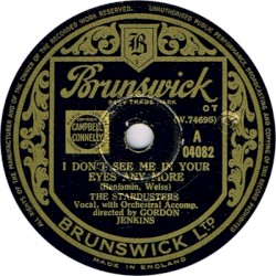 I Don't See Me in Your Eyes Any More / Again