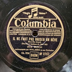 Il ne faut pas briser un rêve / Le Temps qu’une hirondelle