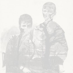 on the swollen lips of the horizon