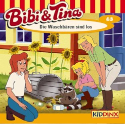 Bibi & Tina, Folge 63: Die Waschbären sind los