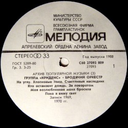 Бродячий оркестр (Traveling Band)