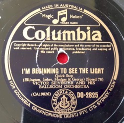 I'm Beginning to See the Light / I Walked In