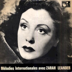 Mélodies internationales avec Zarah Leander