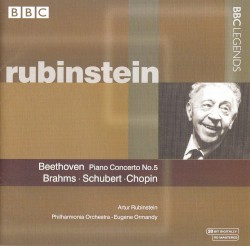 Beethoven: Piano Concerto no. 5 / Brahms / Schubert / Chopin