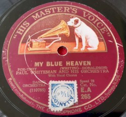 My Blue Heaven / A Shady Tree