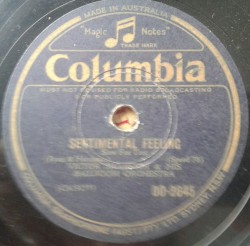 Sentimental Feeling / You'll Never Know