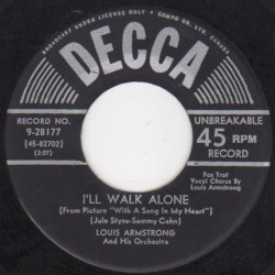 I'll Walk Alone / Kiss of Fire