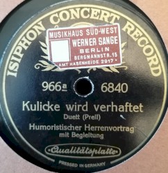 Kulicke wird verhaftet / Bei der Wach- und Schließgesellschaft