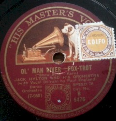 Ol' Man River / Can't Help Lovin' Dat Man
