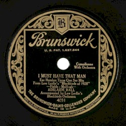 I Must Have That Man / Baby