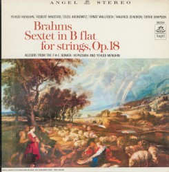 Sextet No. 1 In B Flat, Op. 18 Etc.