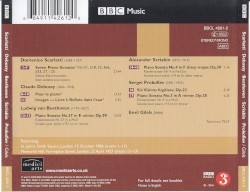 Scarlatti: Seven Piano Sonatas / Beethoven: Piano Sonata no. 27 in E minor / Scriabin: Piano Sonata no. 4 in F-sharp minor / Prokofiev: Piano Sonata no. 3 / Debussy: Pour le piano
