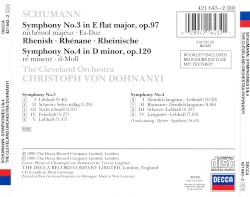 Symphonies 3 & 4