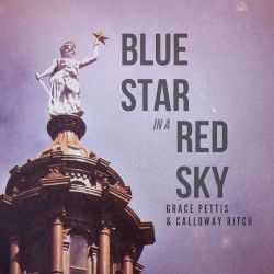 Blue Star in a Red Sky