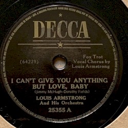 I Can't Give You Anything but Love / Ain't Misbehavin