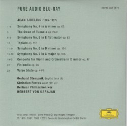 KARAJAN · SIBELIUS: Complete Recordings on Deutsche Grammophon